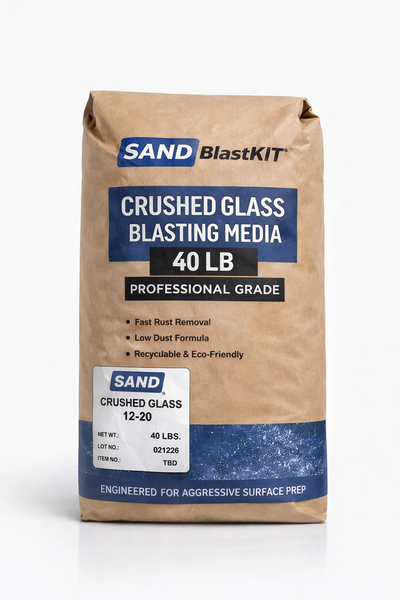 Sand Curshed Glass 40 LBS