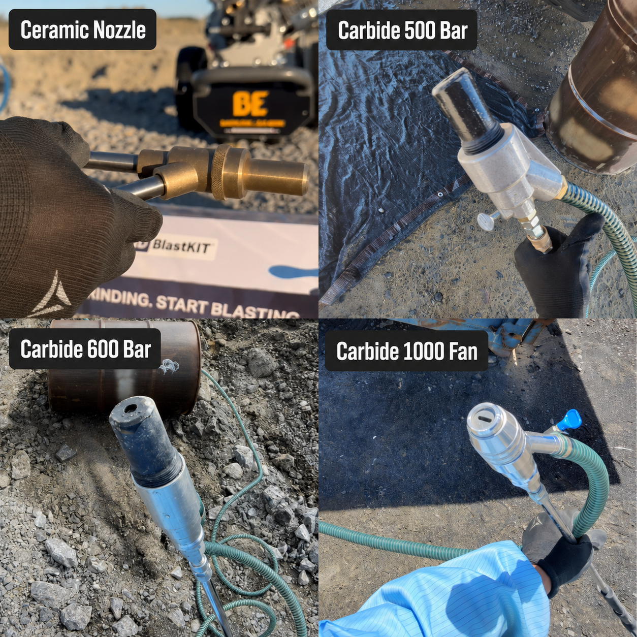 Carbide 1000 Fan nozzle